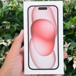Apple iPhone 15  (Pink) - (BOX ONLY)